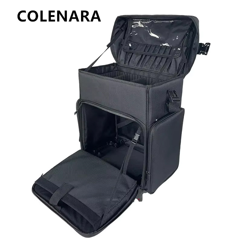 Tool Bag - COLENARA Kosmetikkoffer für Damen aus Oxford-Gewebe,