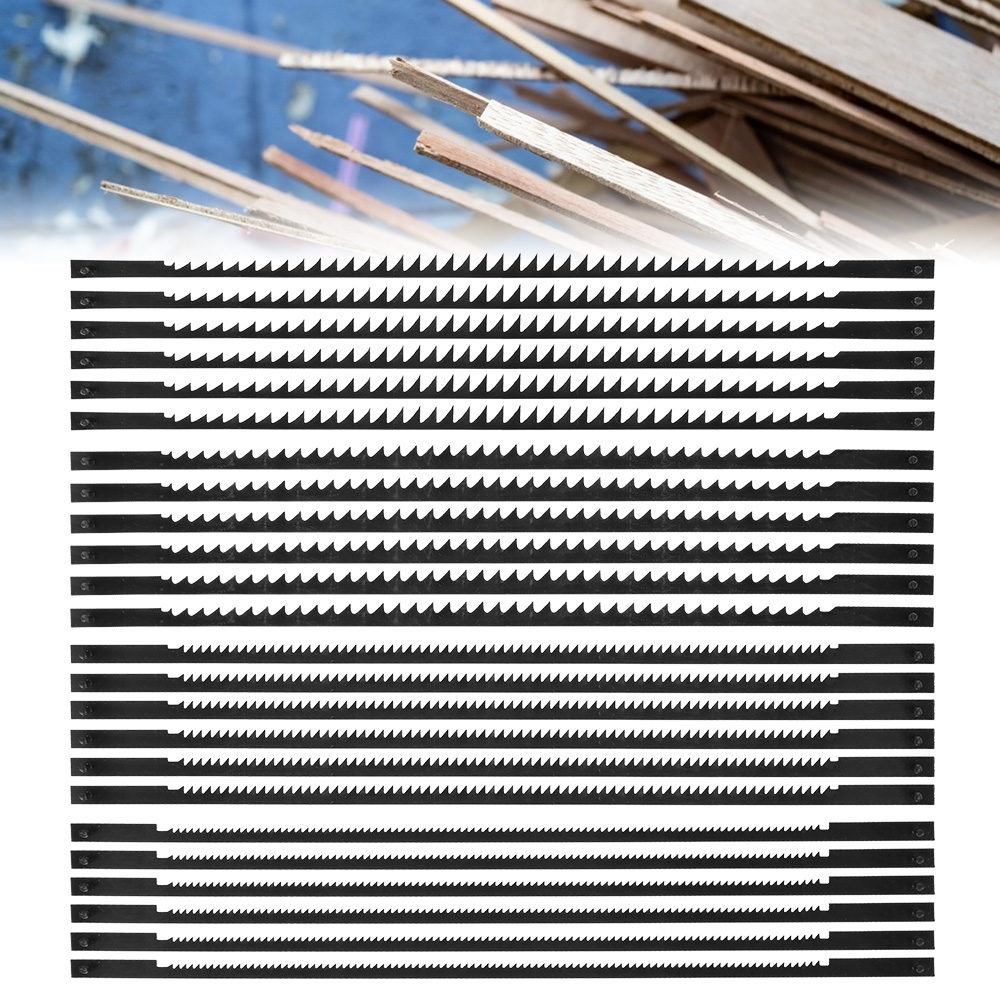 Hacksaw - Kohlenstoffstahl-Scrollsägeblatt, hohe Zähigkeit, fein geschnitten, Handwerk,