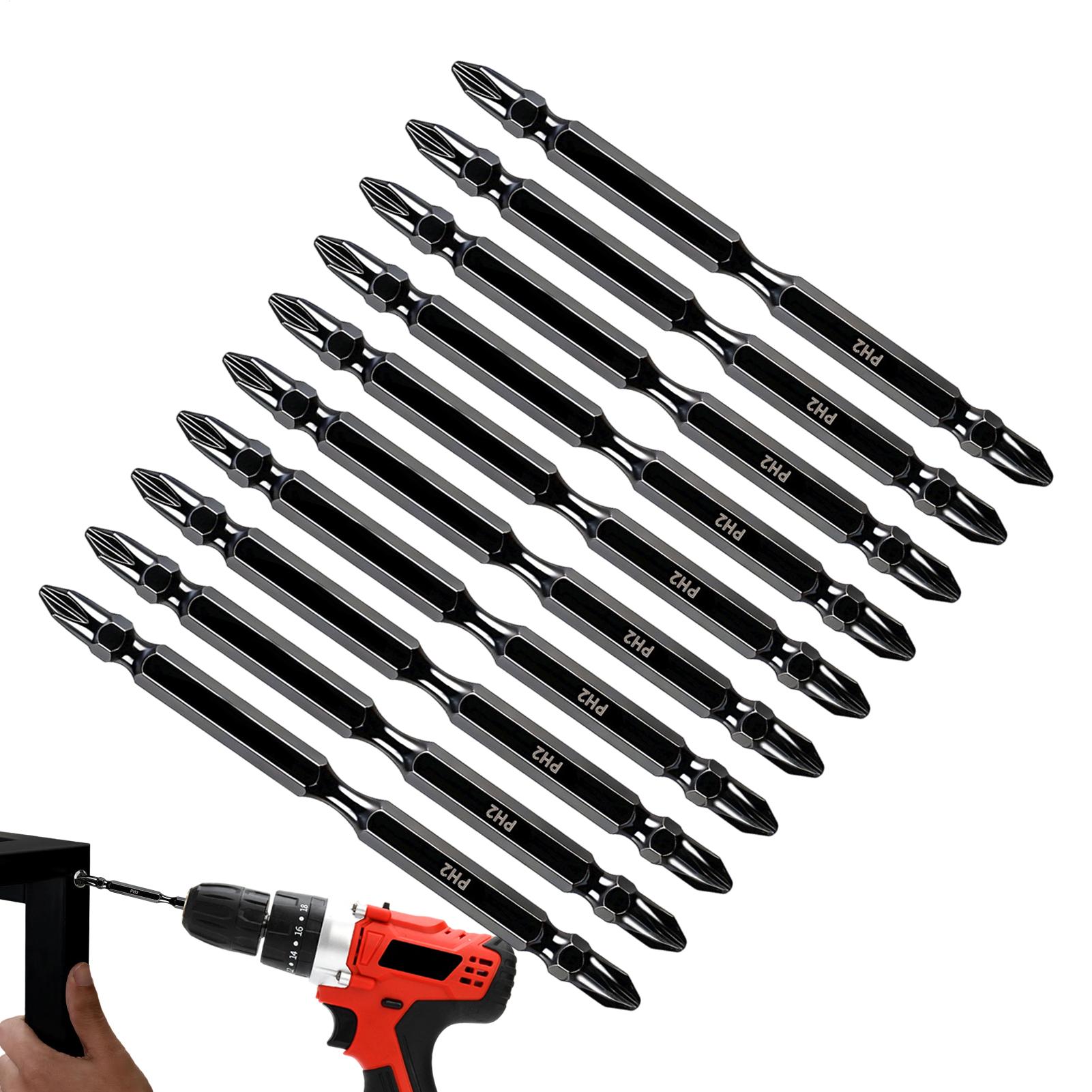 Screwdriver Set - Magnetische Bits für Bohrer, doppelseitig gefräster
