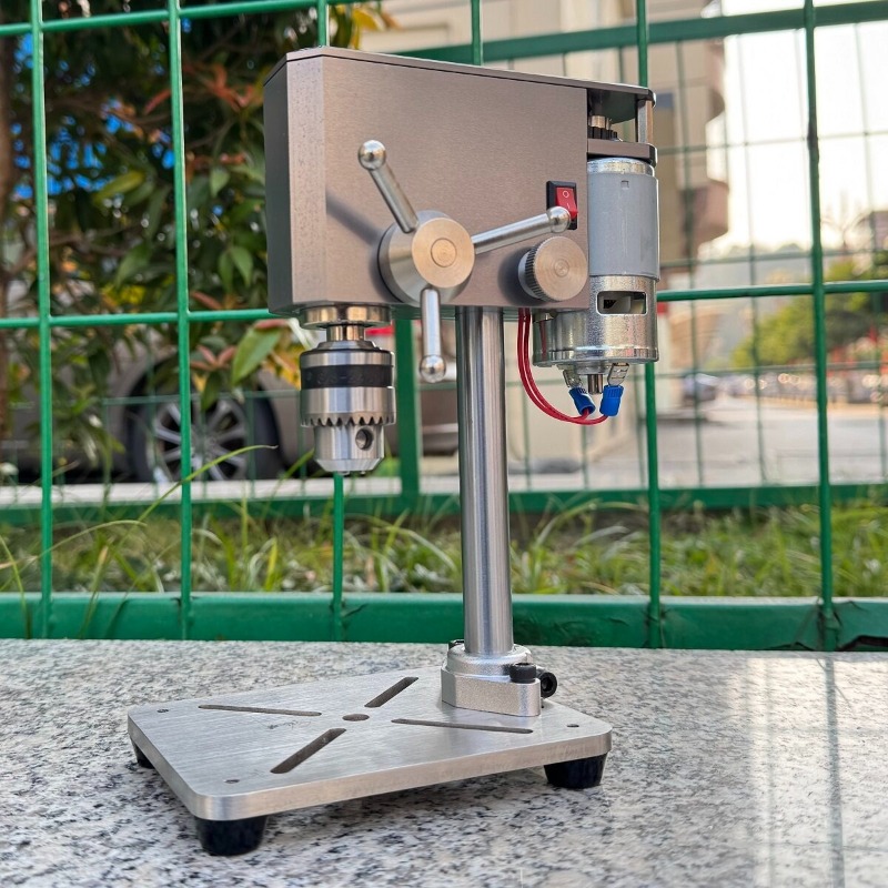 Drill Press - 1100W Desktop-Mini-Bohrmaschine Präzisions-Tischbohrmaschine Hochpräzise Bohrmaschine für