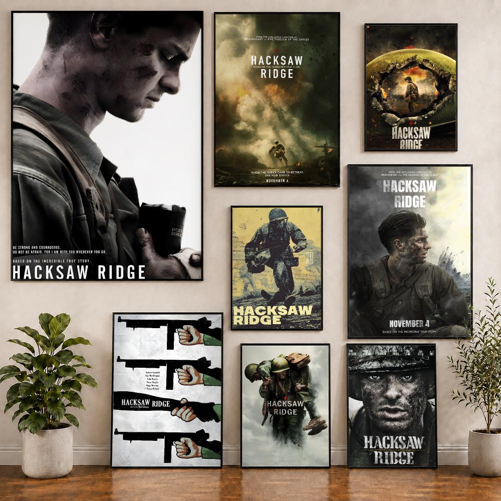 Hacksaw - Film Hacksaw Ridge Kriegsdrama Filmplakat PVC