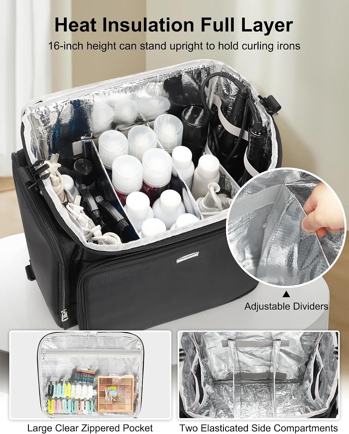 Rollender Make-up-Koffer, Haar – Tool Bag Bewertung und Preis